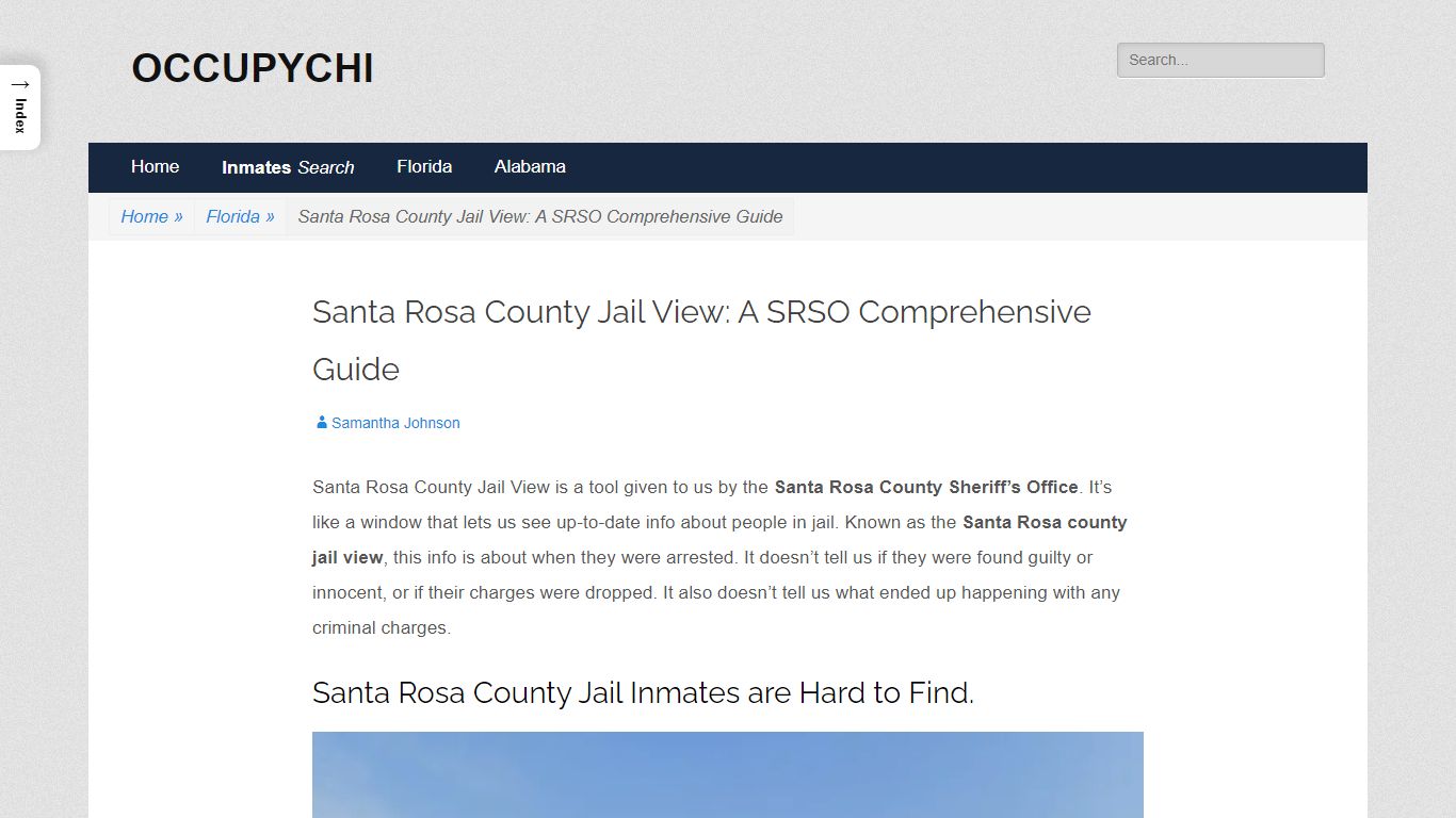 Santa Rosa County Jail View: A SRSO Comprehensive Guide